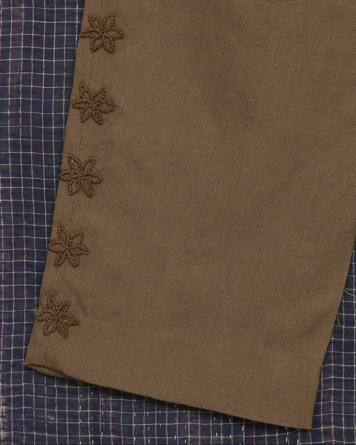 KNOT DOUBLE PLEAT TROUSER