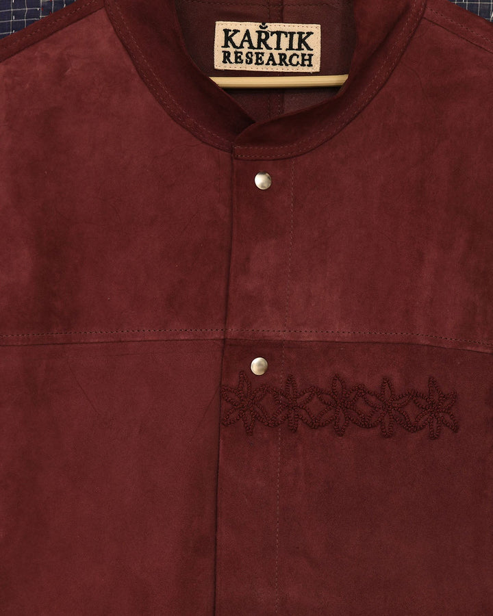 SUEDE WELDING JACKET