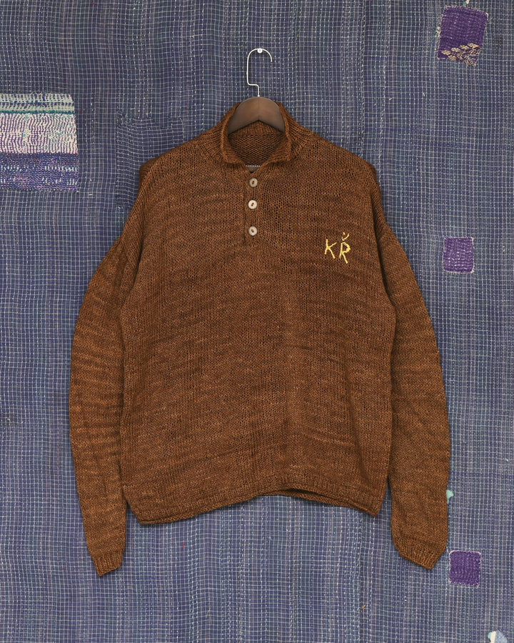 ERI SILK KNIT POLO