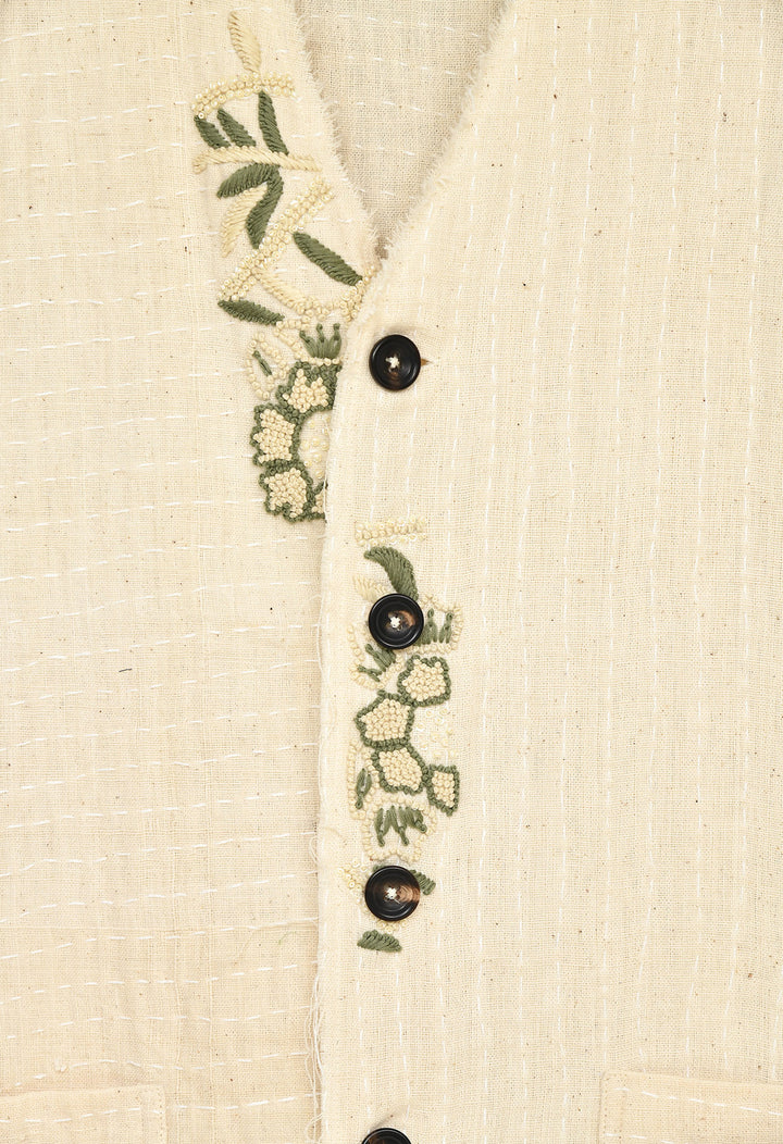 ECRU KANTHA VEST