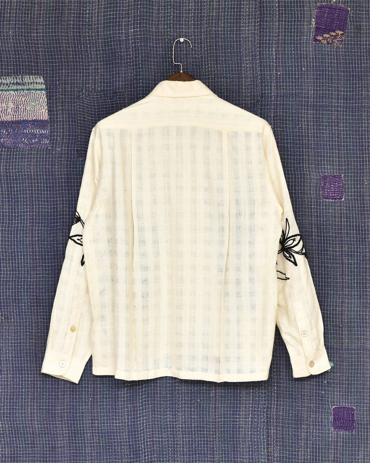 HAND EMBROIDERED KNOT SHIRT