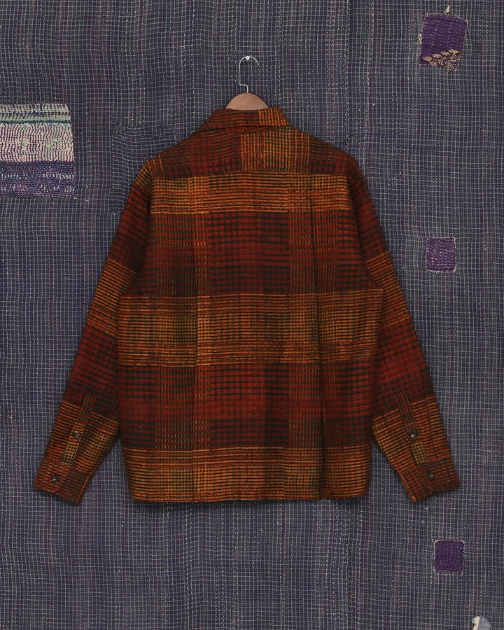 BLOCKPRINT SILK SHIRT