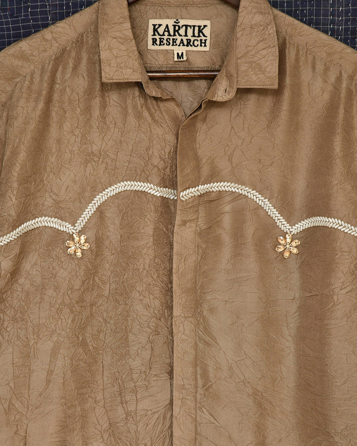 Beaded Yoke Shirt