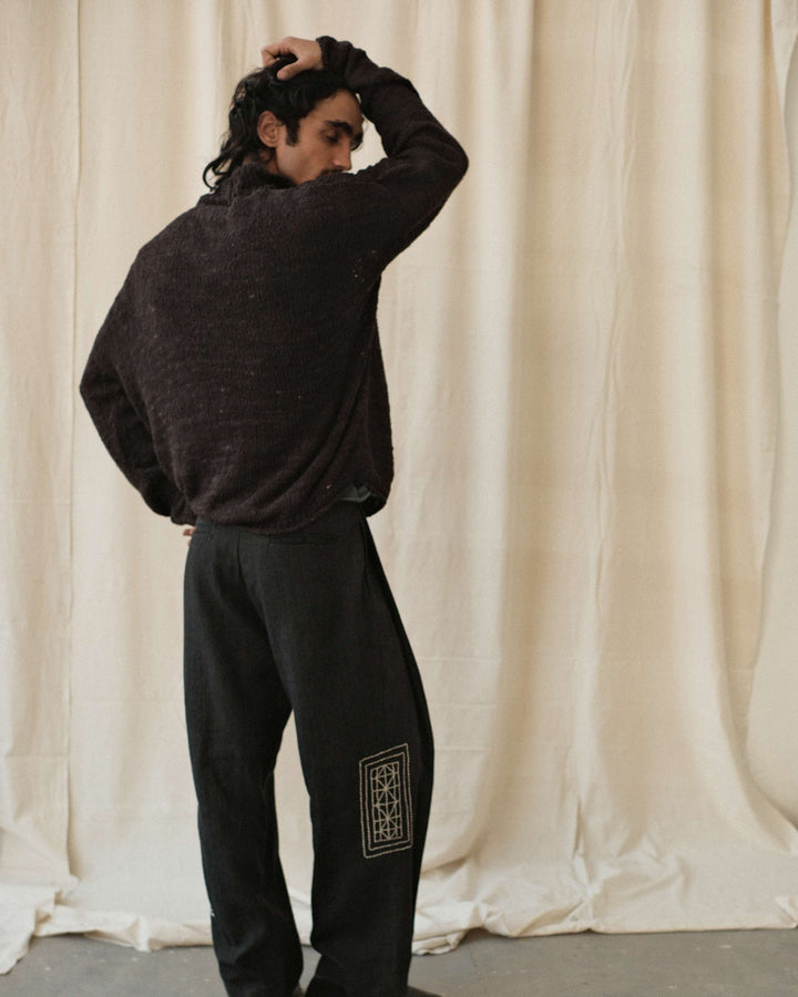 ERI SILK KNIT POLO