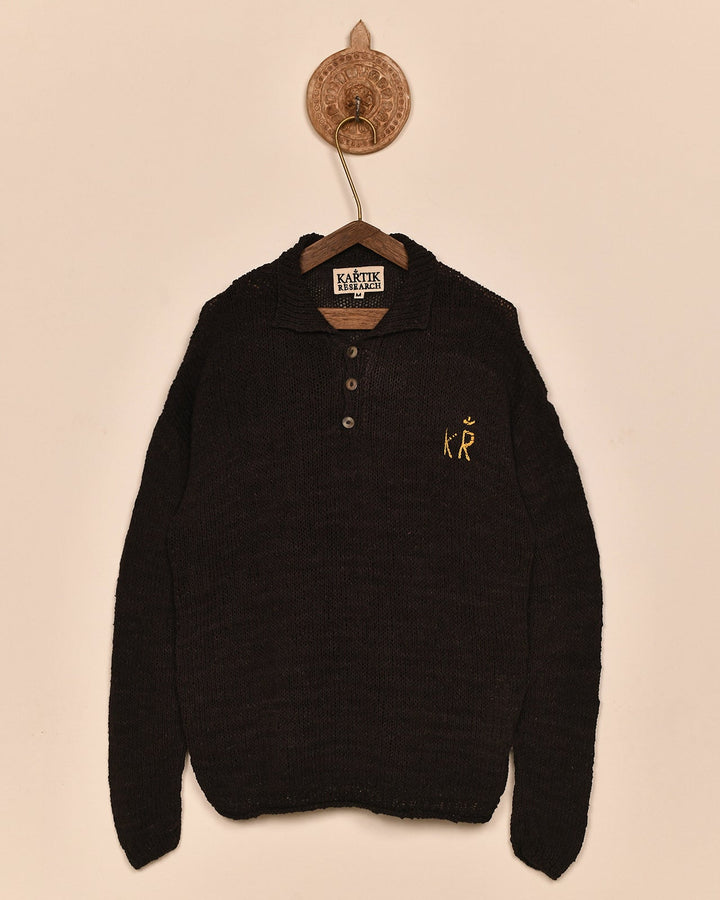 ERI SILK KNIT POLO