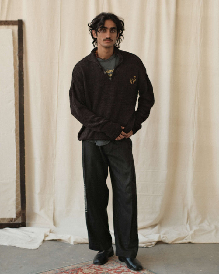 ERI SILK KNIT POLO
