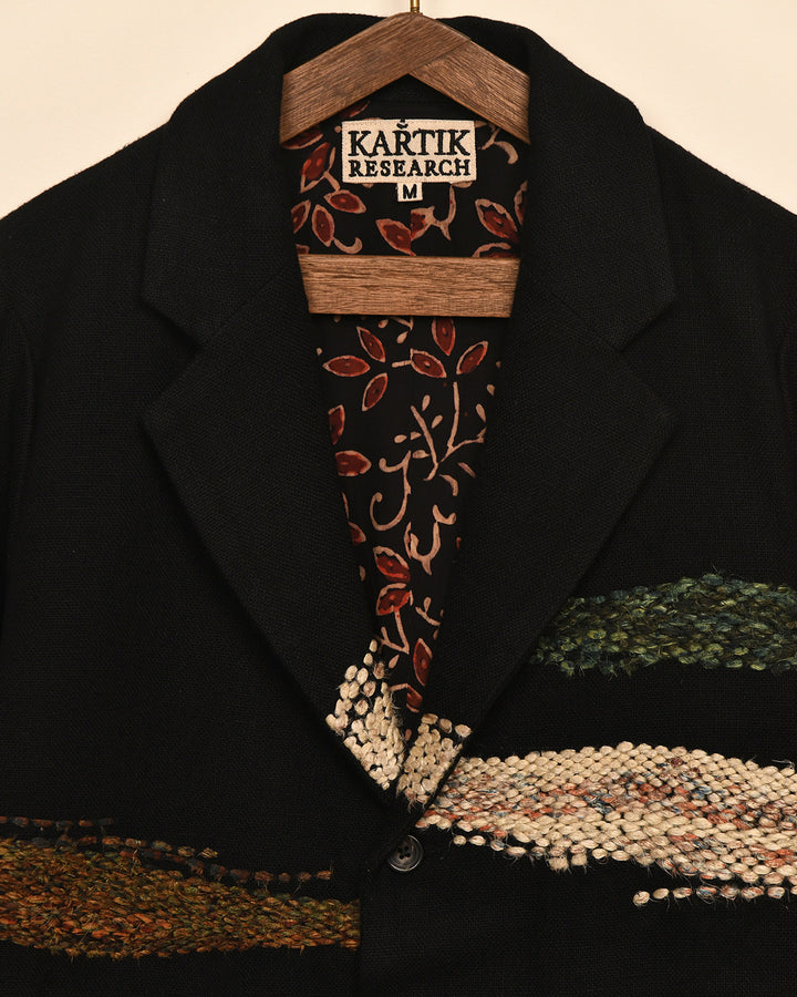 SILK SCARF KANTHA BLAZER