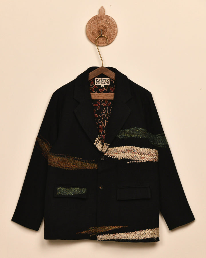 SILK SCARF KANTHA BLAZER