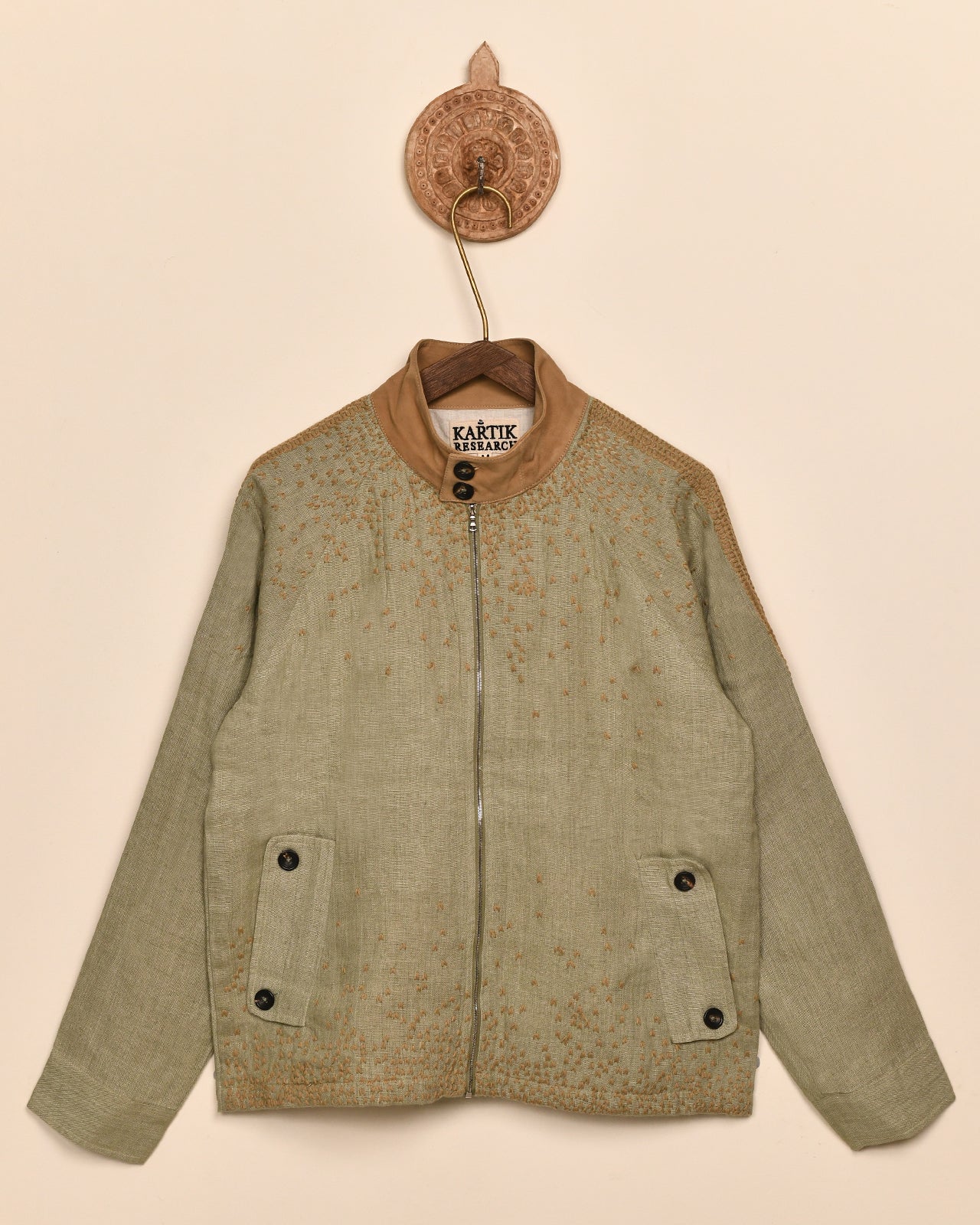 KANTHA HARRINGTON JACKET – Kartik Research