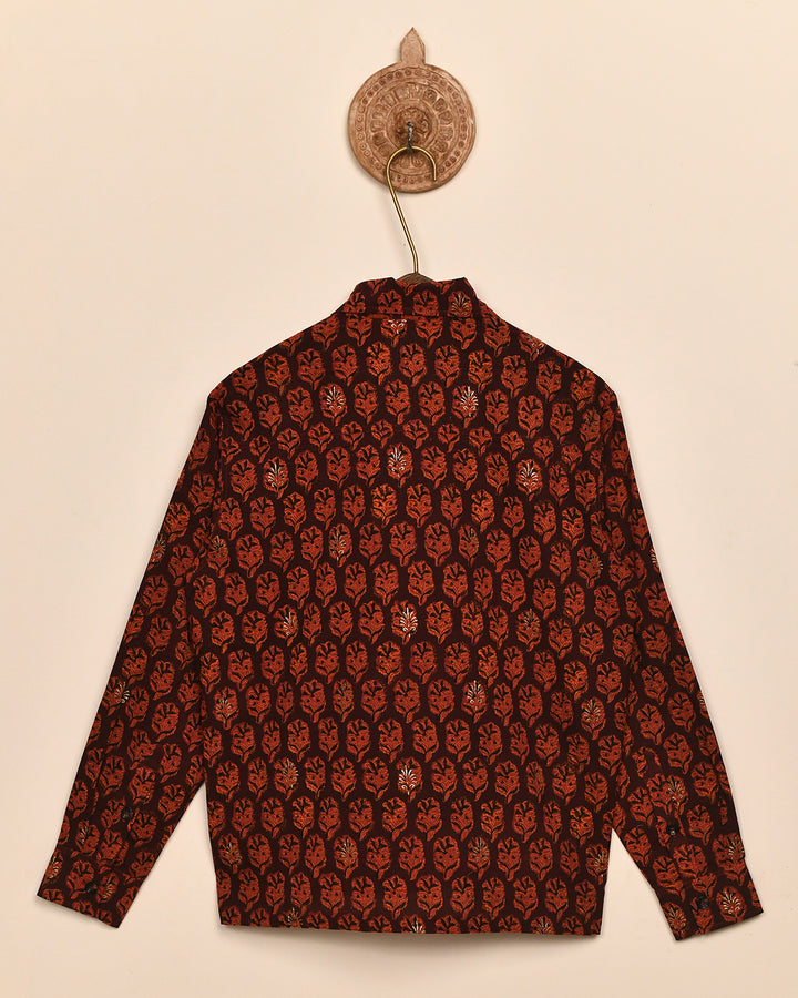 BLOCK PRINT SHIRT