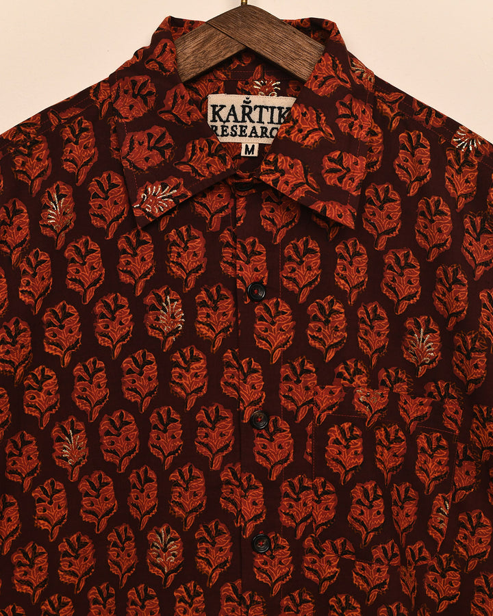 BLOCK PRINT SHIRT