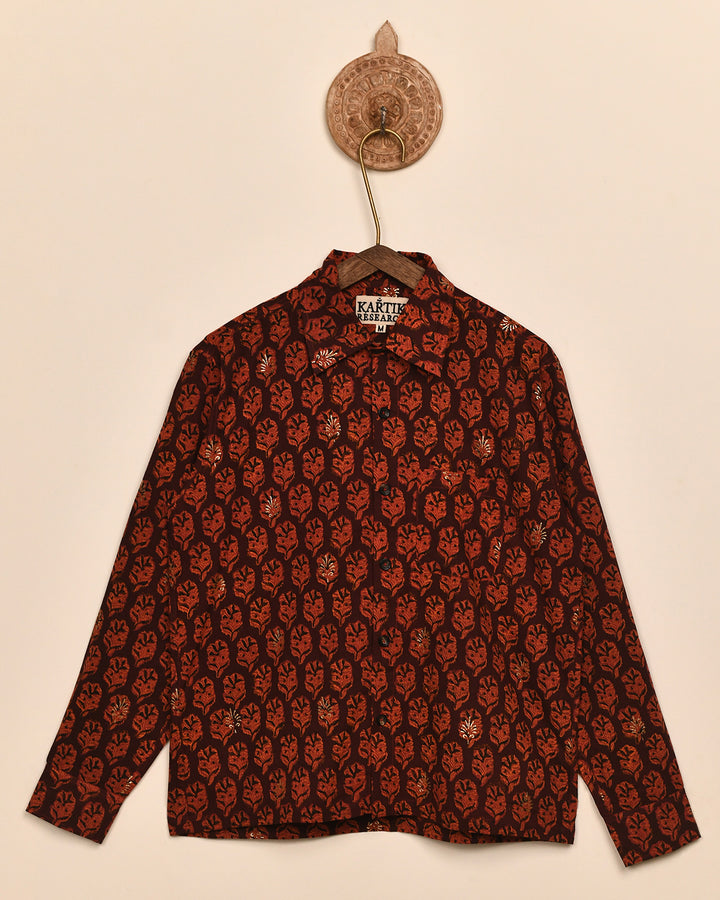 BLOCK PRINT SHIRT