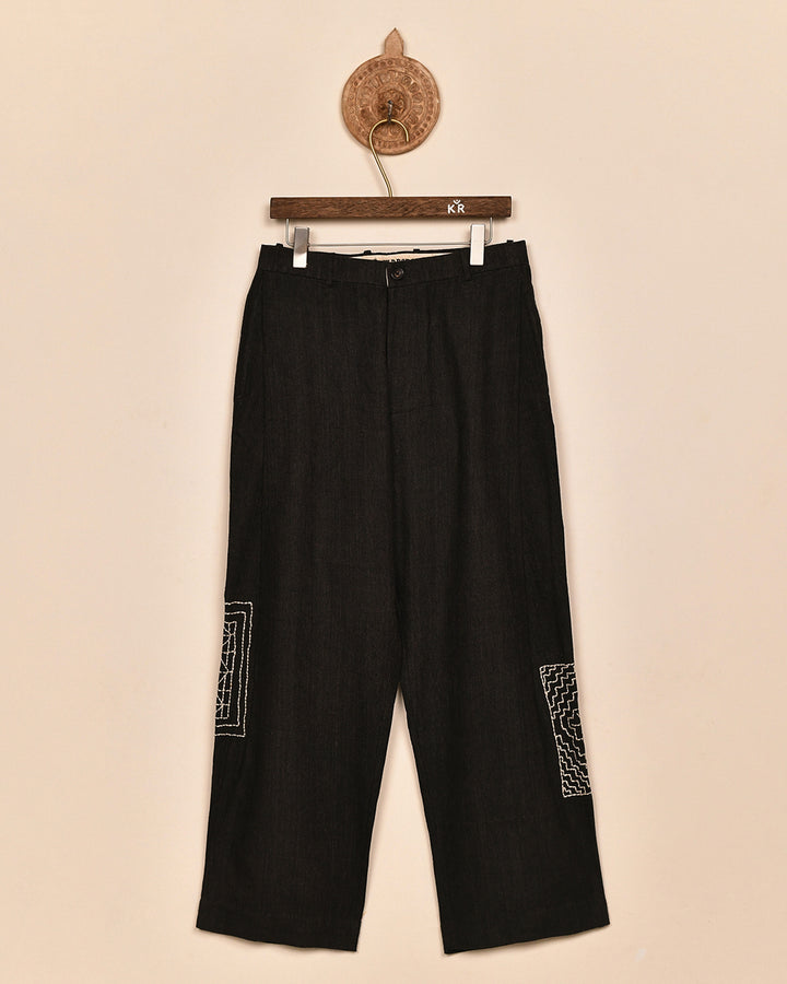 SIDE PLEAT TROUSER
