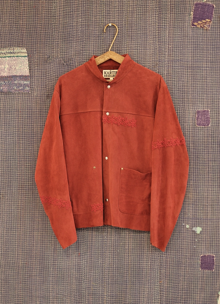 SUEDE WELDING JACKET