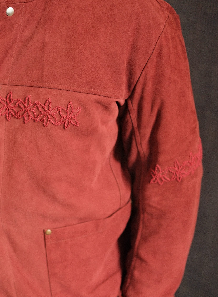 SUEDE WELDING JACKET
